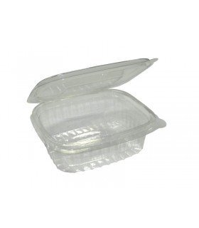 TARRINA CON BISAGRA 1500CC PET (200 UND) KELTTYS