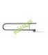 BARRA ABATIBLE  DE ACERO INOX. SATINADO (1 UNIDAD)