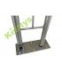 BARRA ABATIBLE  DE ACERO INOX. SATINADO (1 UNIDAD)