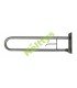 BARRA ABATIBLE  DE ACERO INOX. SATINADO (1 UNIDAD)