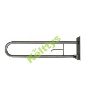 BARRA ABATIBLE  DE ACERO INOX. SATINADO (1 UNIDAD)