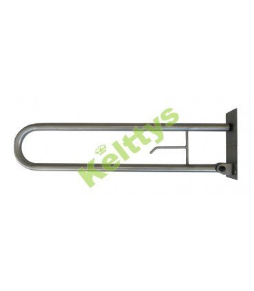 BARRA ABATIBLE  DE ACERO INOX. SATINADO (1 UNIDAD)