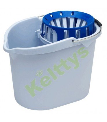 CUBO 10 LITROS CON ESCURRIDOR DE VILEDA (1 UND)