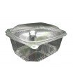 TARRINA CON BISAGRA 2000CC TAPA ALTA PET (180 UND)