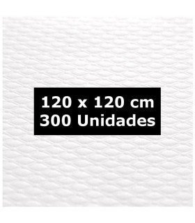 MANTEL DE PAPEL 120x120 BLANCO (300 Unidades)