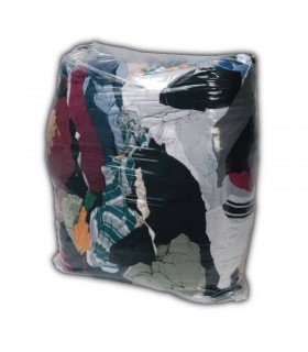 TRAPOS DE LIMPIEZA DE VARIOS COLORES EMPAQUETADOS (10KG)