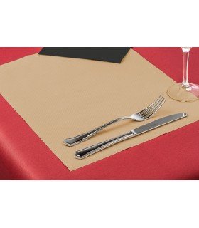 MANTEL DE PAPEL 30X40 MARRÓN ECONATURE (1000 Unidades)