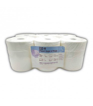 Bobina chemine palanca liso 2 capas (6 rollos)