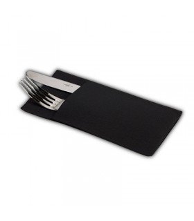 SERVILLETA KANGURO 40X40 PUNTA PUNTA NEGRA (960 UNIDADES)