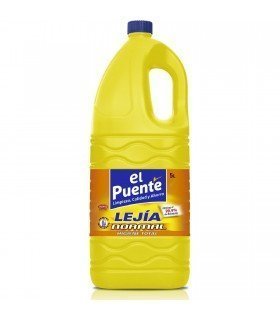 Lejia normal "El Puente" (3 garrafas de 5 Litros)