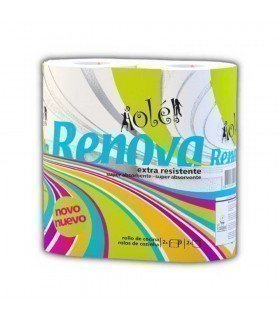 Rollos de papel de cocina Renova ¡Olé! (48 Unidades)