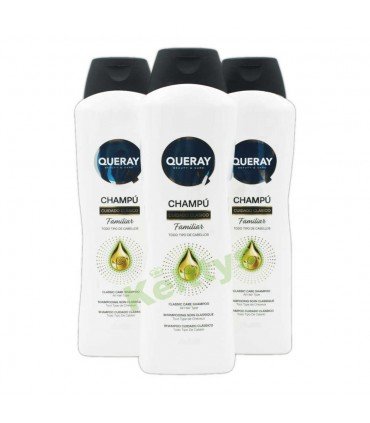 CHAMPÚ FAMILIAR CUIDADO CLÁSICO PARA TODO TIPO DE CABELLOS 1000ML (9 Unidades)