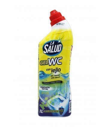 Gel limpiador desinfectante para W.C. con lejía