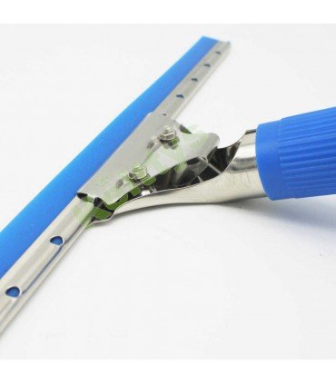 Limpiacristales profesional de acero inoxidable 35cm - Goma Intercambiable