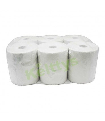 Bobina de papel secamanos para sistemas de autocorte horizontal y palanca (6 Unidades)
