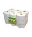 Papel higiénico industrial extra doble capa mandril 45mm (18 Unidades)
